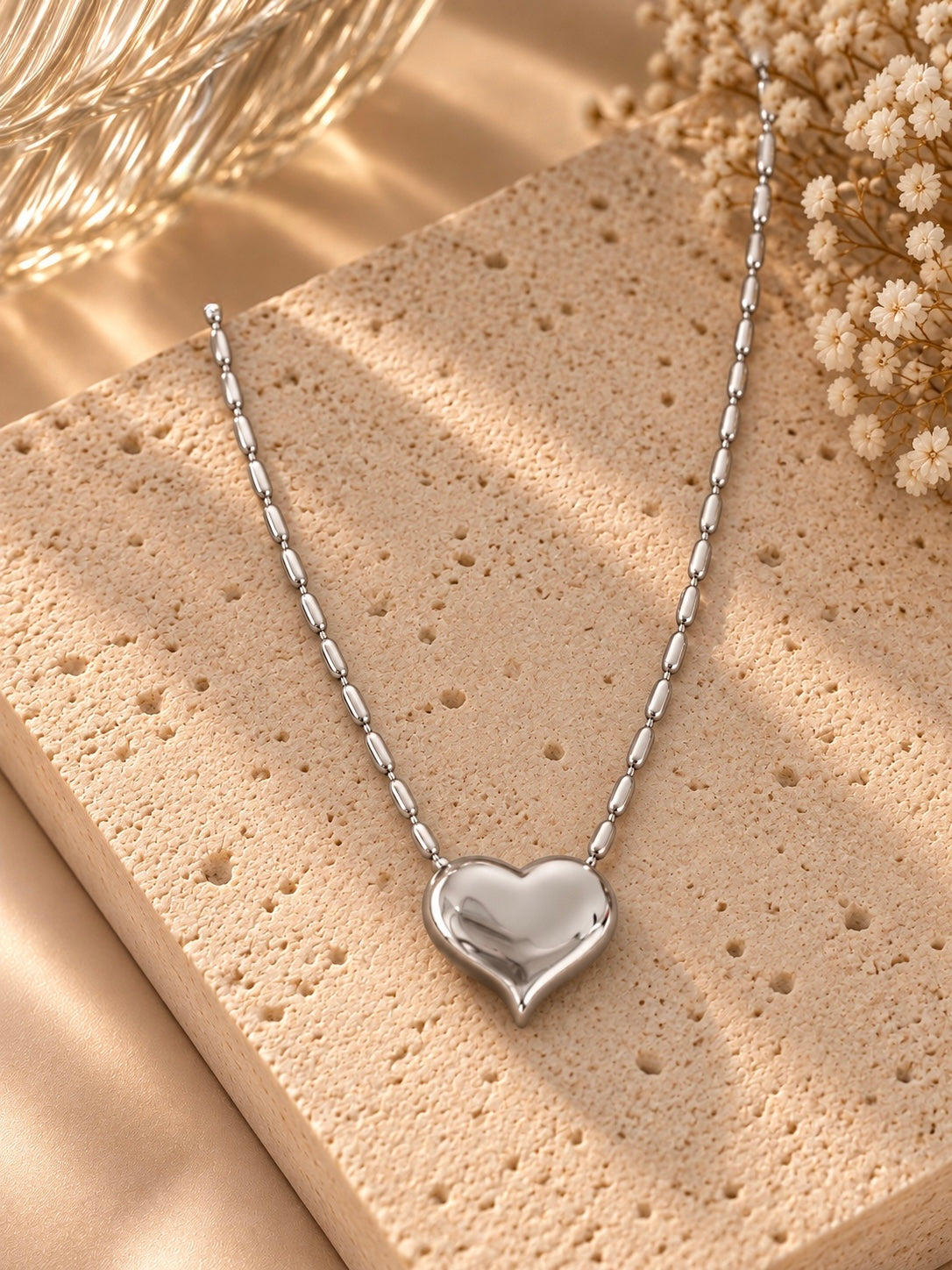 Chunky Heart Necklace