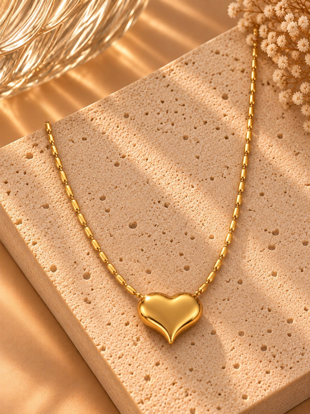 Chunky Heart Necklace